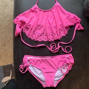 Pink Plunge bathing suit